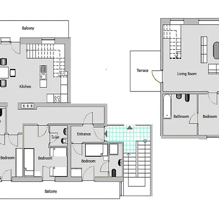 Penthouse In Near Lifts * באד גסטיין